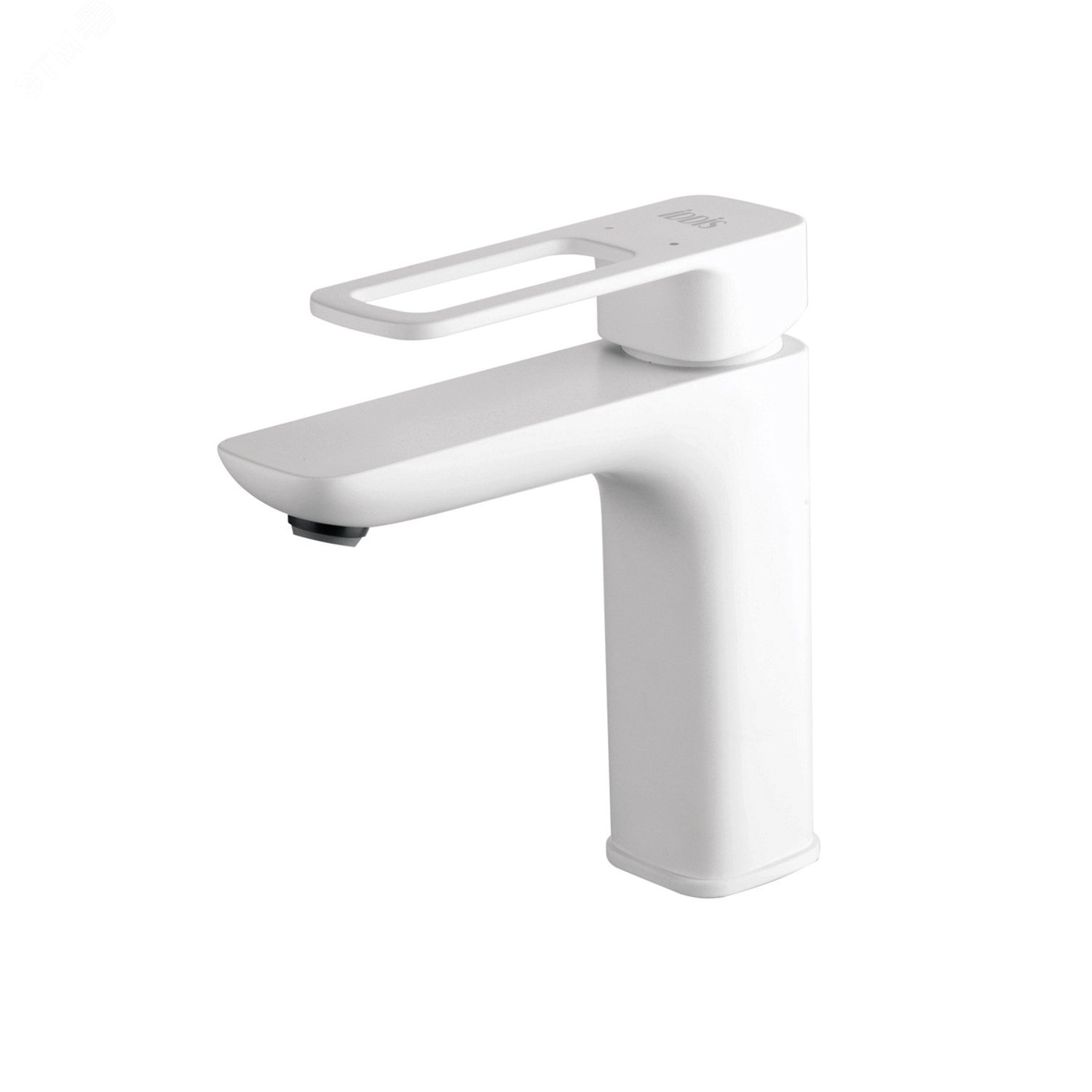 Изображение товара Однозахватный смеситель для умывальника Slide белый матовый IDDIS