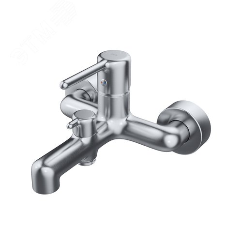 Изображение товара Cмеситель для ванны хром матовый Aiger (шт)