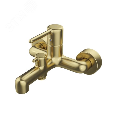 Изображение товара Смеситель для ванны золотой матовый Aiger (шт)