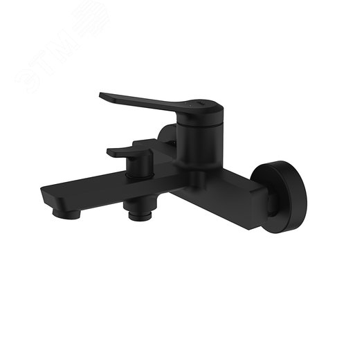 Изображение товара Смеситель для ванны матовый черный Parker (шт)