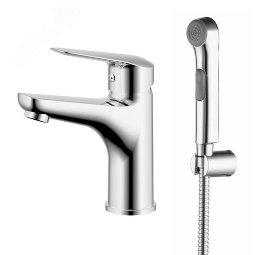 Изображение товара Смеситель для умывальника с гигиеническим душем Torr (шт)