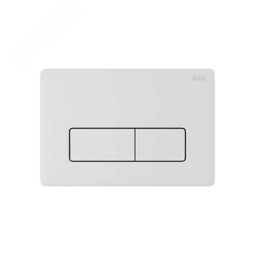 Изображение товара Клавиша смыва универсальная глянцевый белый Unifix 010 (шт)