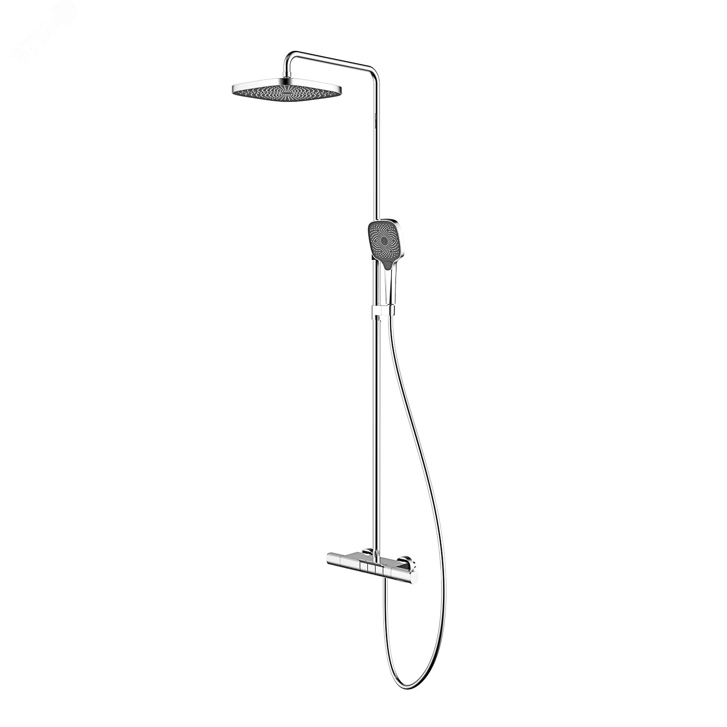 Изображение товара Душевая система с тропическим душем и термостатом IDDIS SpaHome