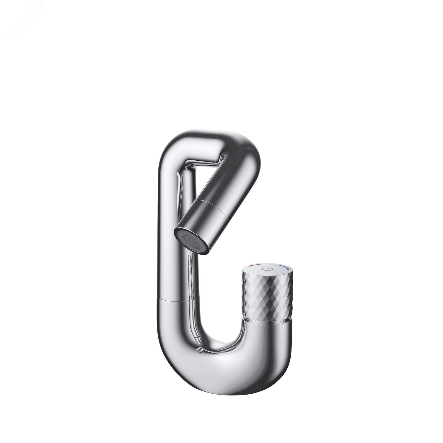 Изображение товара Смеситель для умывальника Push Control Twist IDDIS современный дизайн и технология