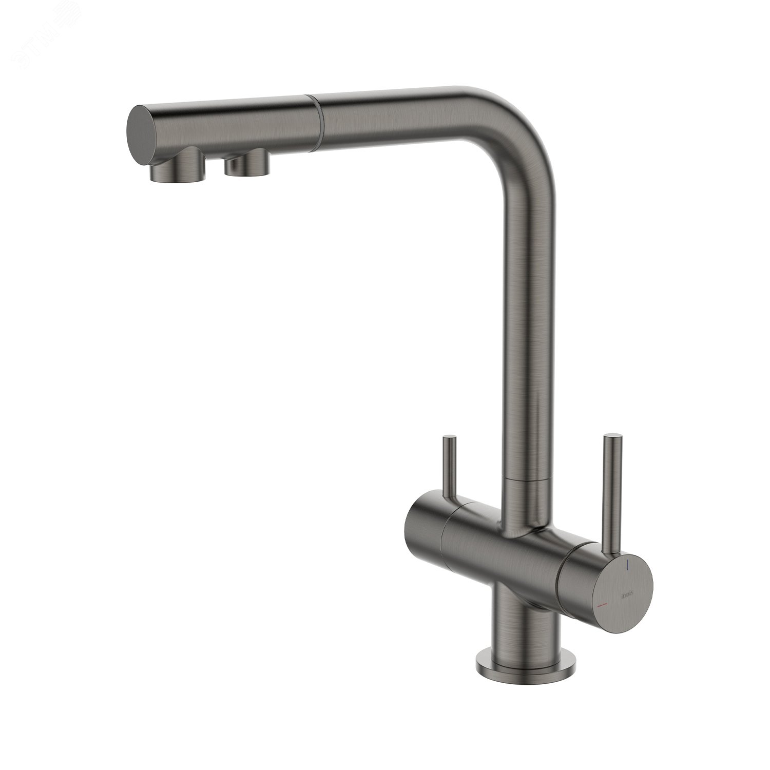 Изображение товара Кухонный смеситель с выдвижным изливом и каналом для фильтра Umbra Китай