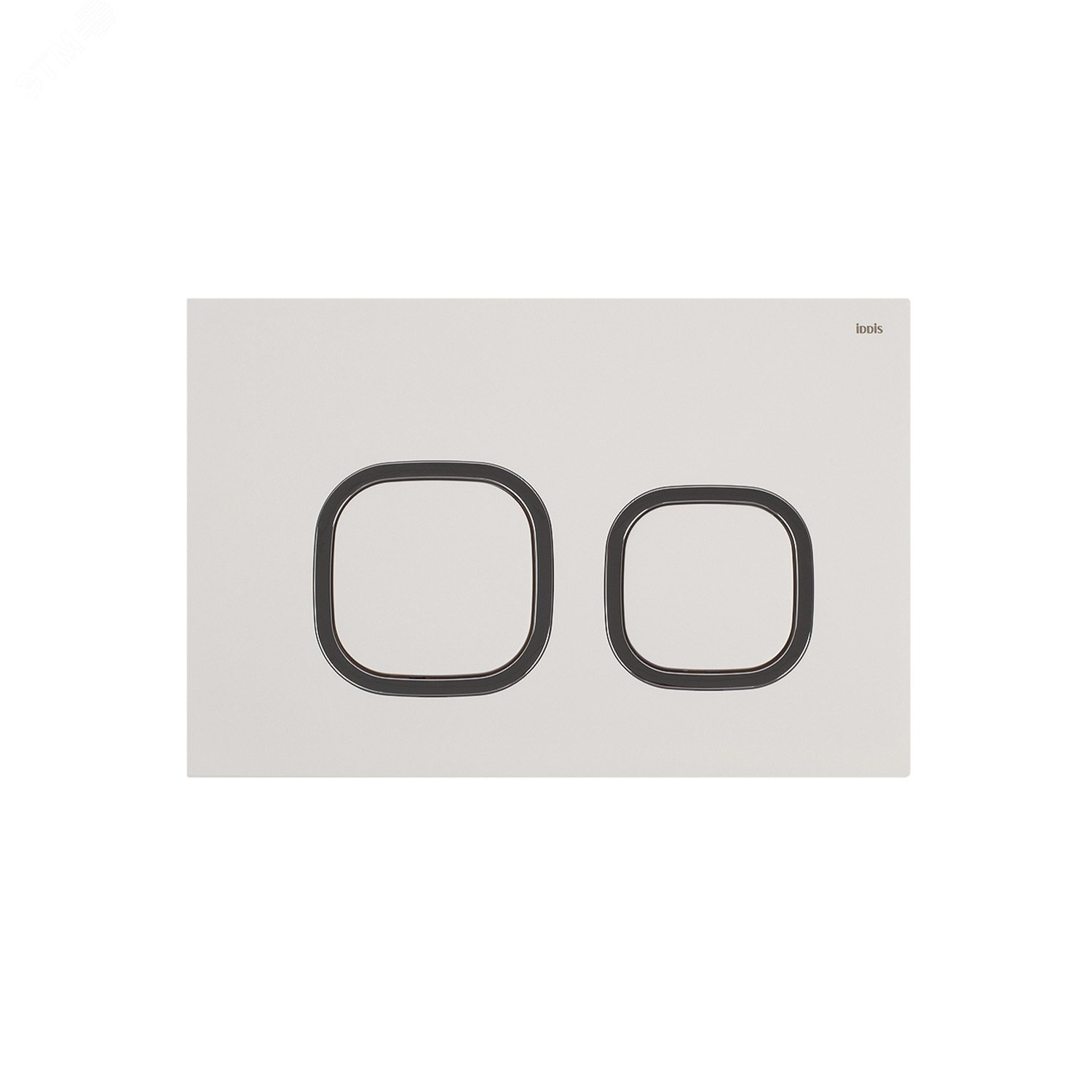 Изображение товара Клавиша смыва универсальная матовый белый Unifix 040 (шт)