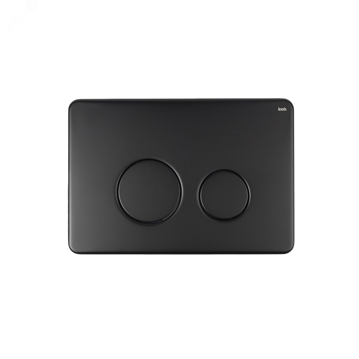 Изображение товара Клавиша смыва универсальная чёрная Unisteel 001 ID (шт)