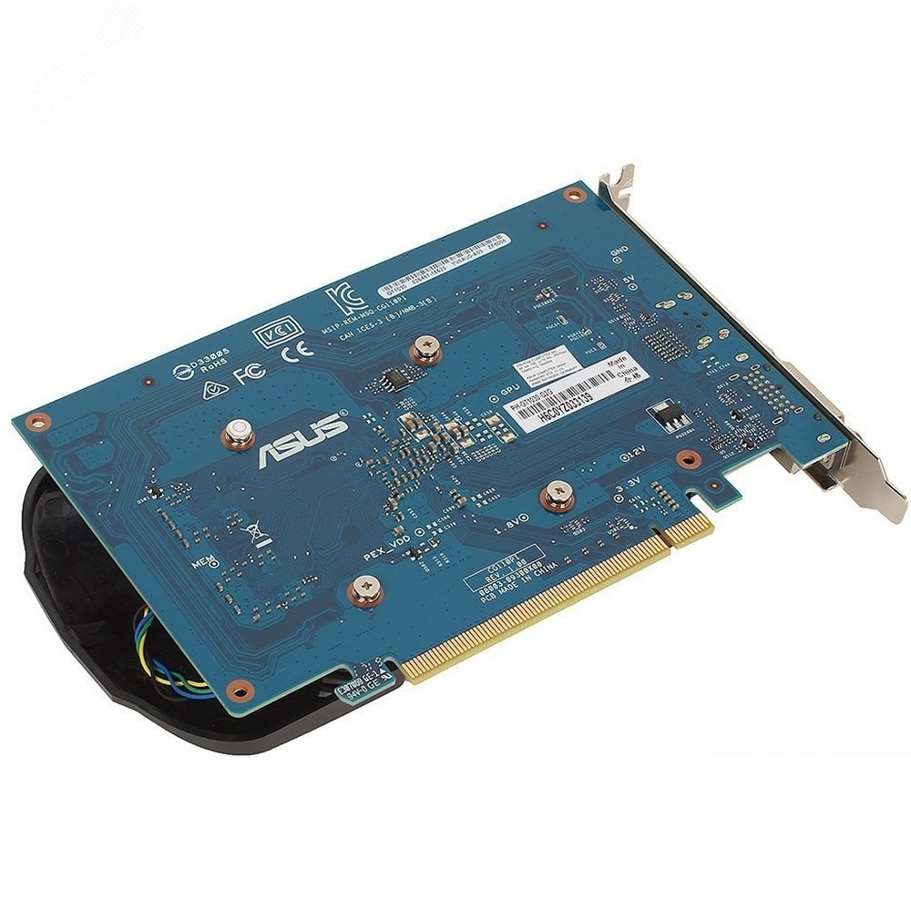 Видеокарта PH-GT1030-O2G, NVIDIA GeForce GT 1030, 2 ГБ GDDR5, PCI-Express 3.0 90YV0AU0-M0NA00 ASUS tech - превью 4