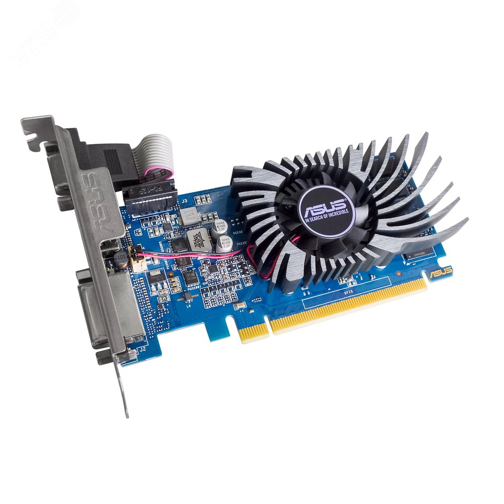 Видеокарта GT730-2GD3-BRK-EVO, NVIDIA GeForce GT 730, 2 ГБ PCI-Express 2.0 90YV0HN1-M0NA00 ASUS tech - превью