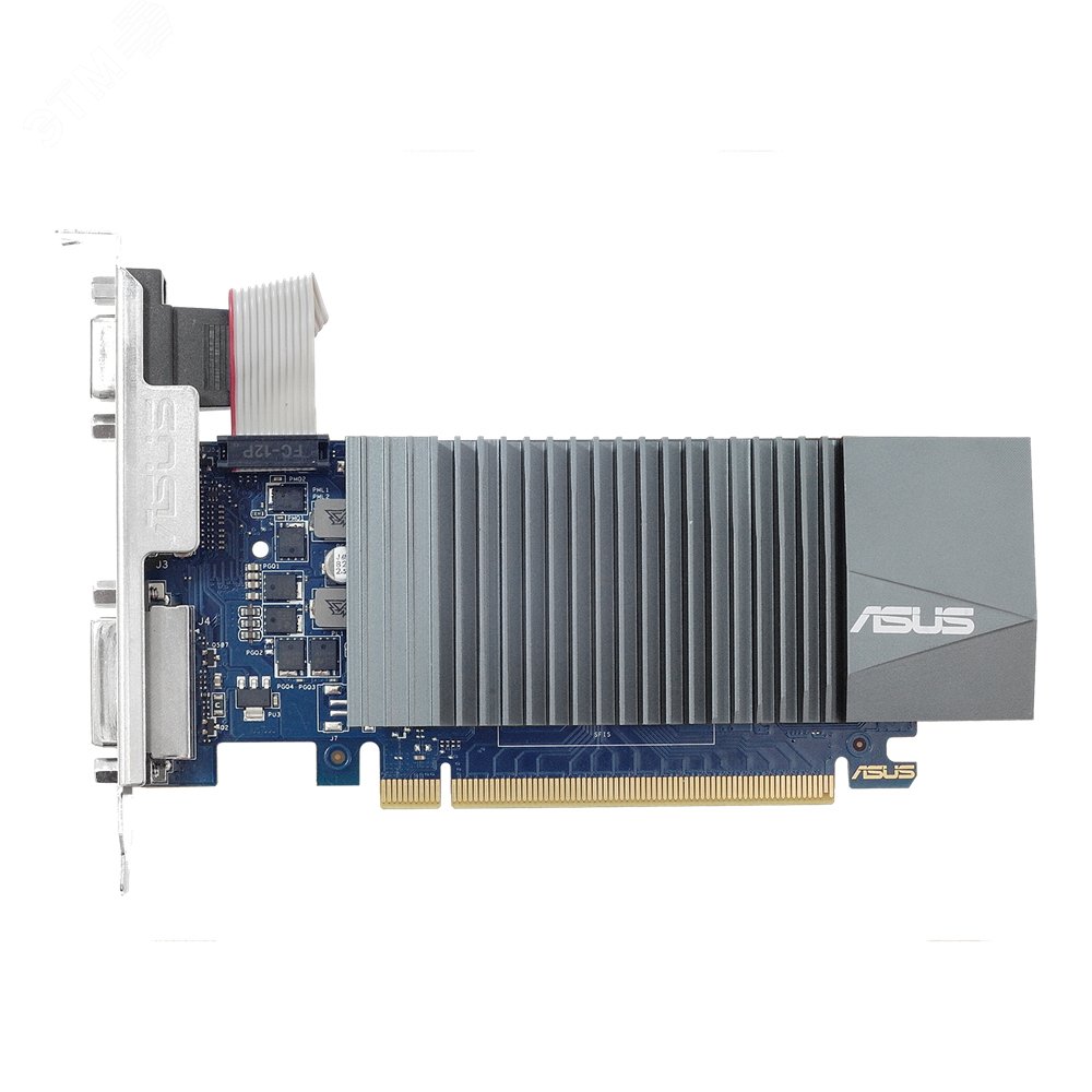 Видеокарта GT710-SL-2GD3-BRK-EVO, NVIDIA GeForce GT 710, 2 ГБ DDR3, PCI-Express 2.0 90YV0I70-M0NA00 ASUS tech - превью 2
