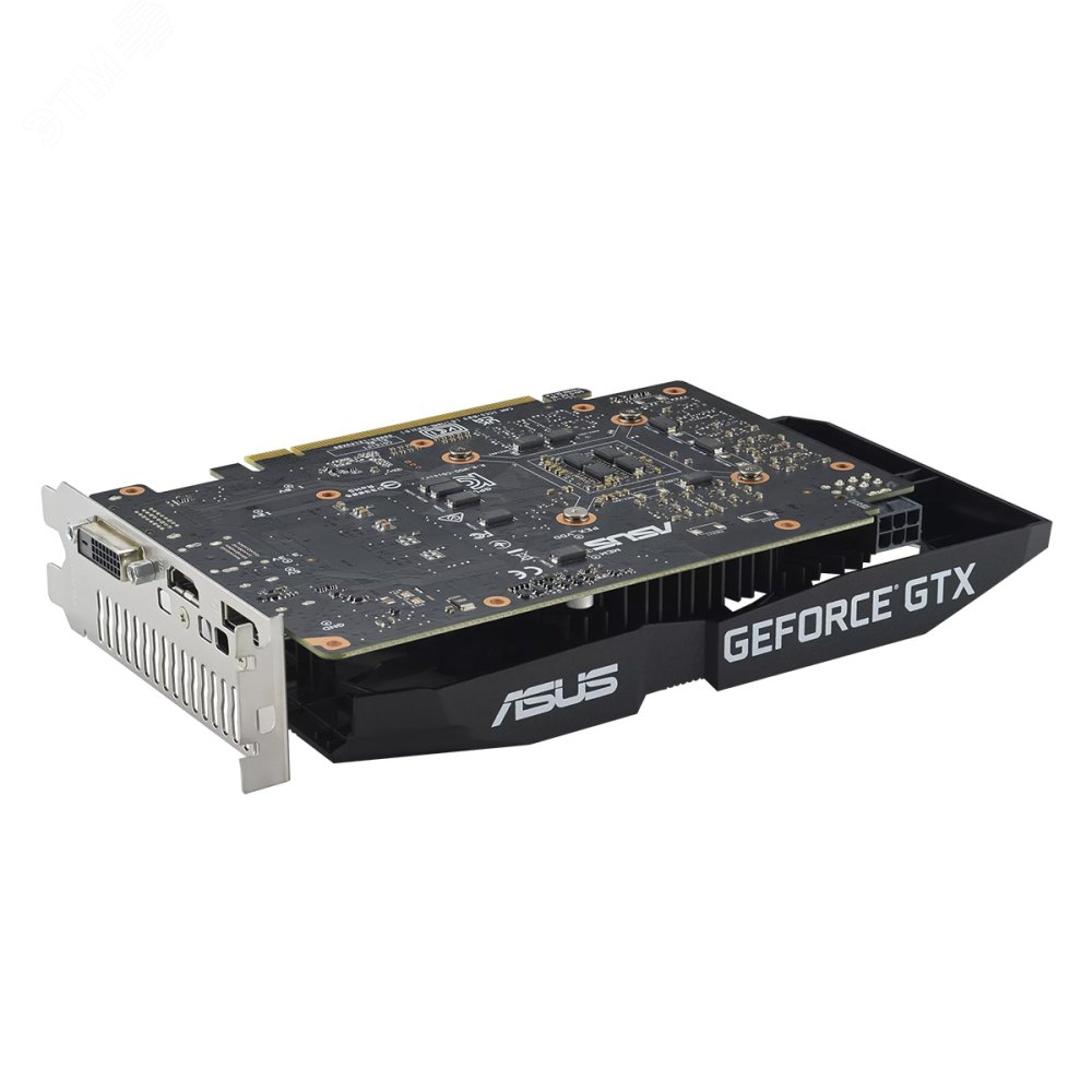 Видеокарта DUAL-GTX1650-O4GD6-P-EVO, NVIDIA GeForce GTX 1650, 4 ГБ GDDR6, PCI-Express 3.0 90YV0EZD-M0NA00 ASUS tech - превью 6