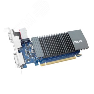 Видеокарта GT710-SL-2GD3-BRK-EVO, NVIDIA GeForce GT 710, 2 ГБ DDR3, PCI-Express 2.0