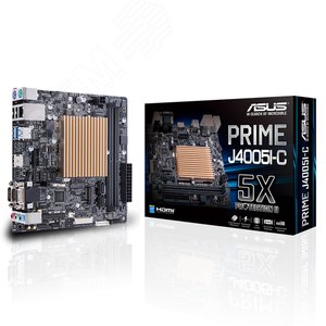 Материнская плата PRIME J4005I-C, Intel Dual-Core Celeron J4005, Mini-ITX