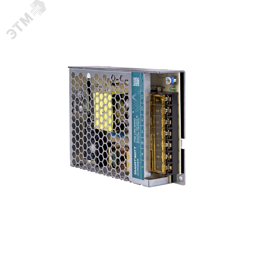 Изображение товара Блок питания 12В 100Вт PSE LRS 12100 SMARTWATT для электроники и освещения