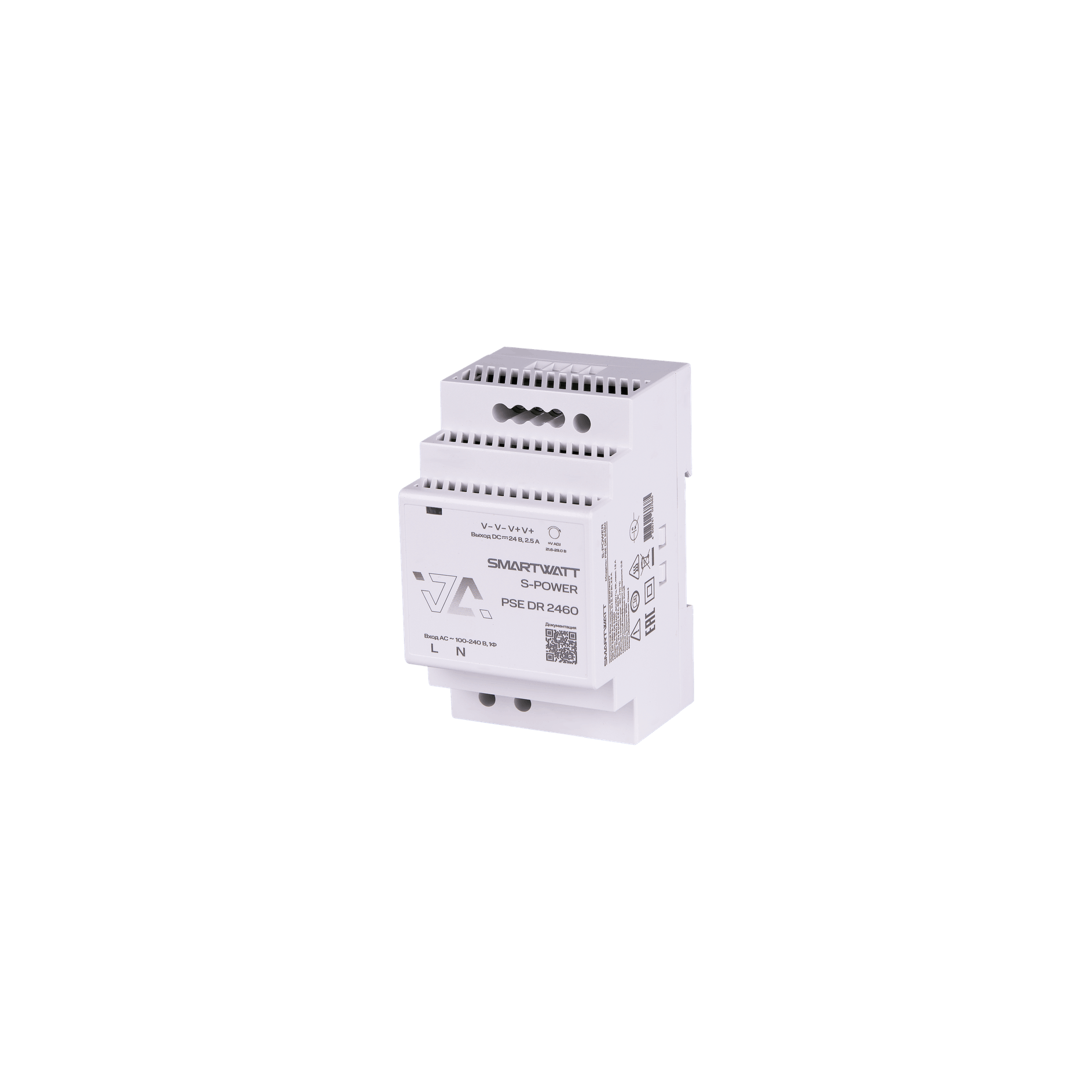 Блок питания 24В, 60 Вт PSE DR 2460 S-POWER