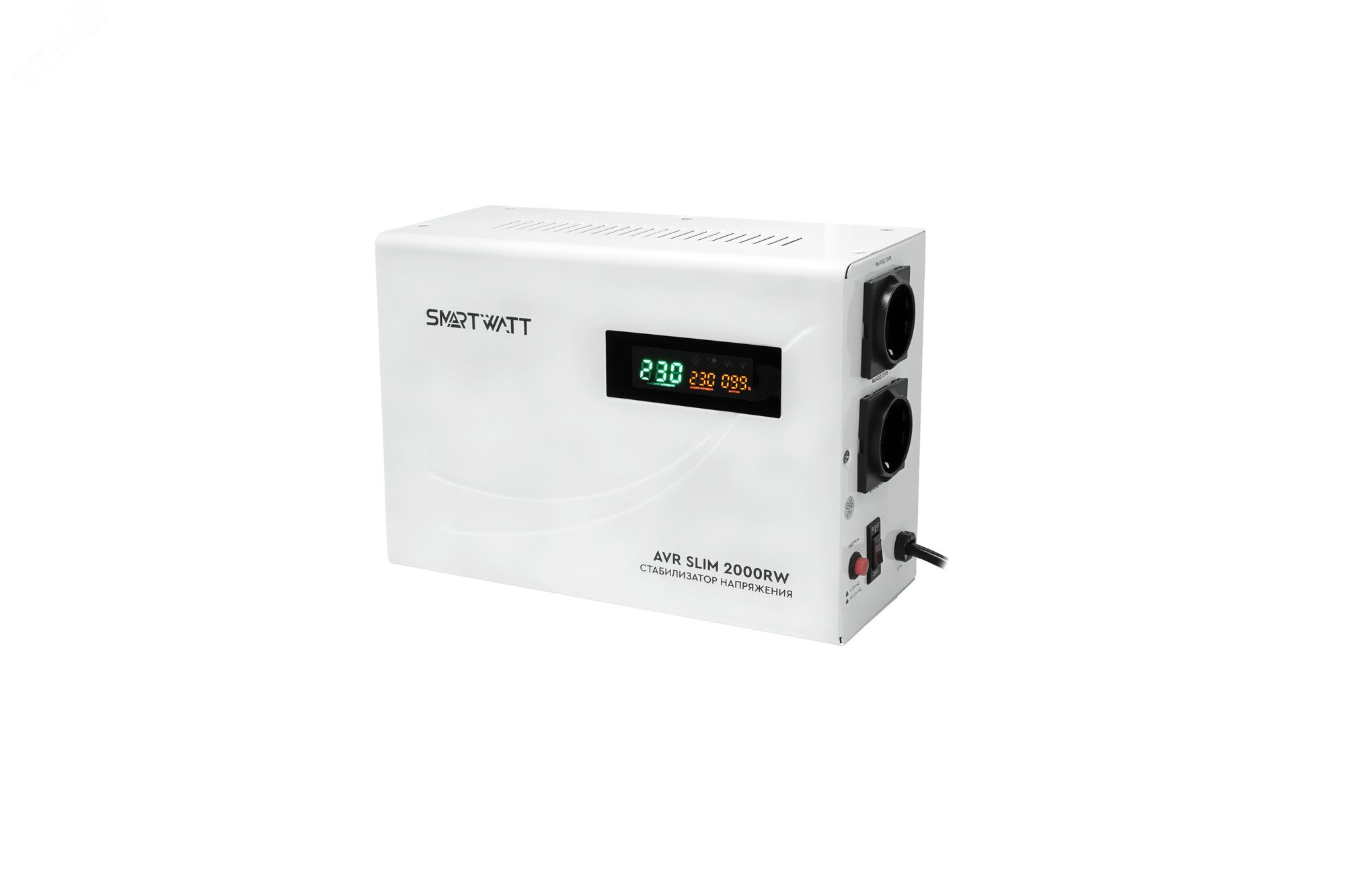 Настенный стабилизатор напряжения SMARTWATT AVR SLIM 2000RW