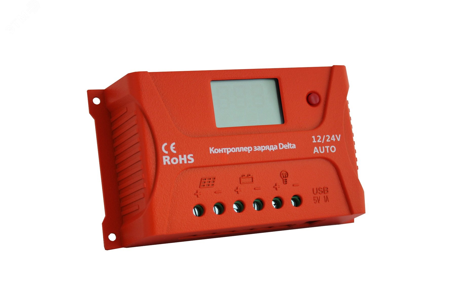 Изображение товара Контроллер заряда SmartWatt PWM 2420 20А для солнечных батарей до 600 Вт