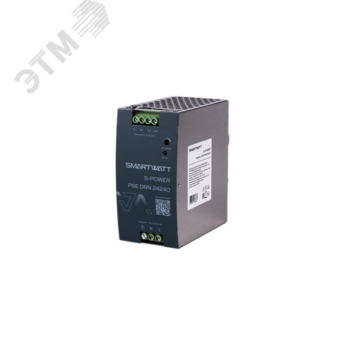 Изображение товара Блок питания 24В, 240 Вт PSE DRN 24240 S-POWER (шт)
