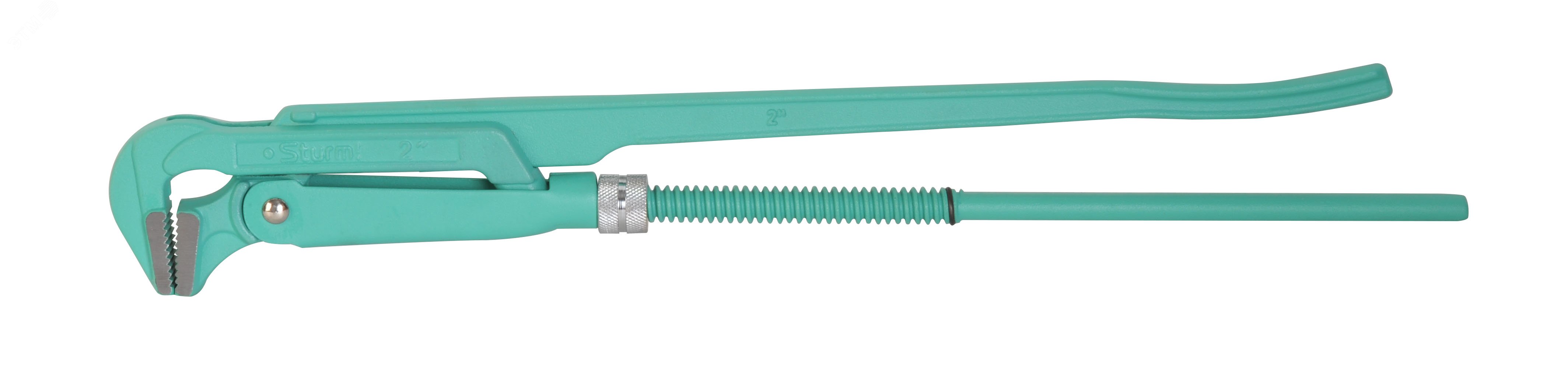 Изображение товара Ключ трубный рычажный 2' №3 500 мм усиленный тип L(90) Sturm