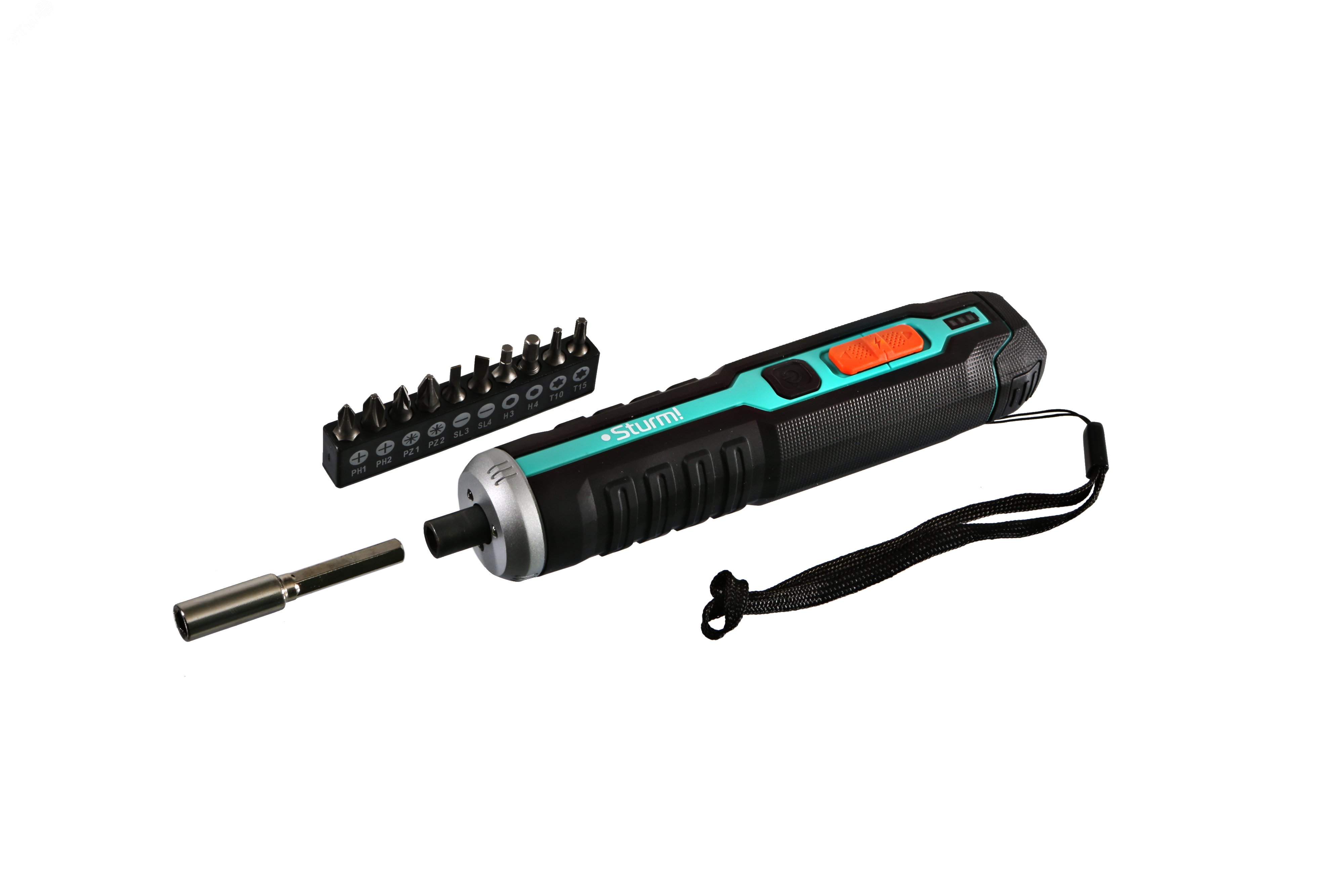 Изображение товара Аккумуляторная отвертка Sturm CD3404U2 с подсветкой и индикатором заряда