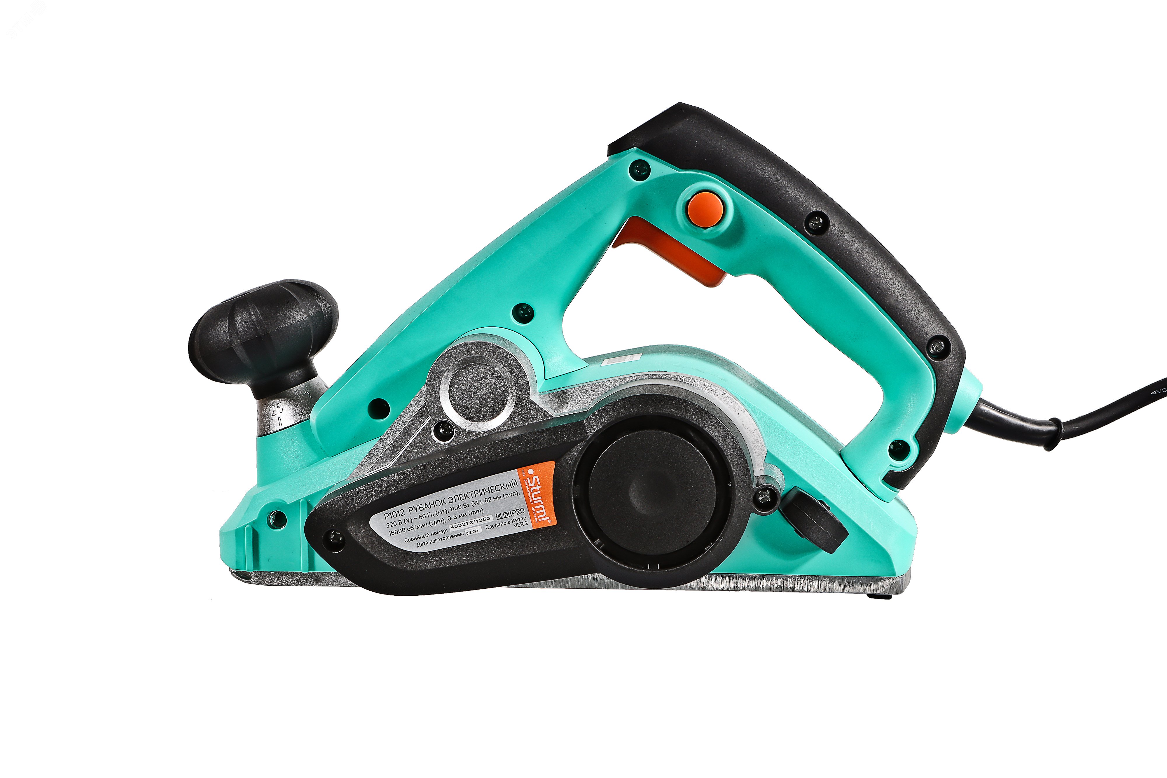 Изображение товара Электрический рубанок Sturm P1012 1100 Вт ширина 82 мм для строгания
