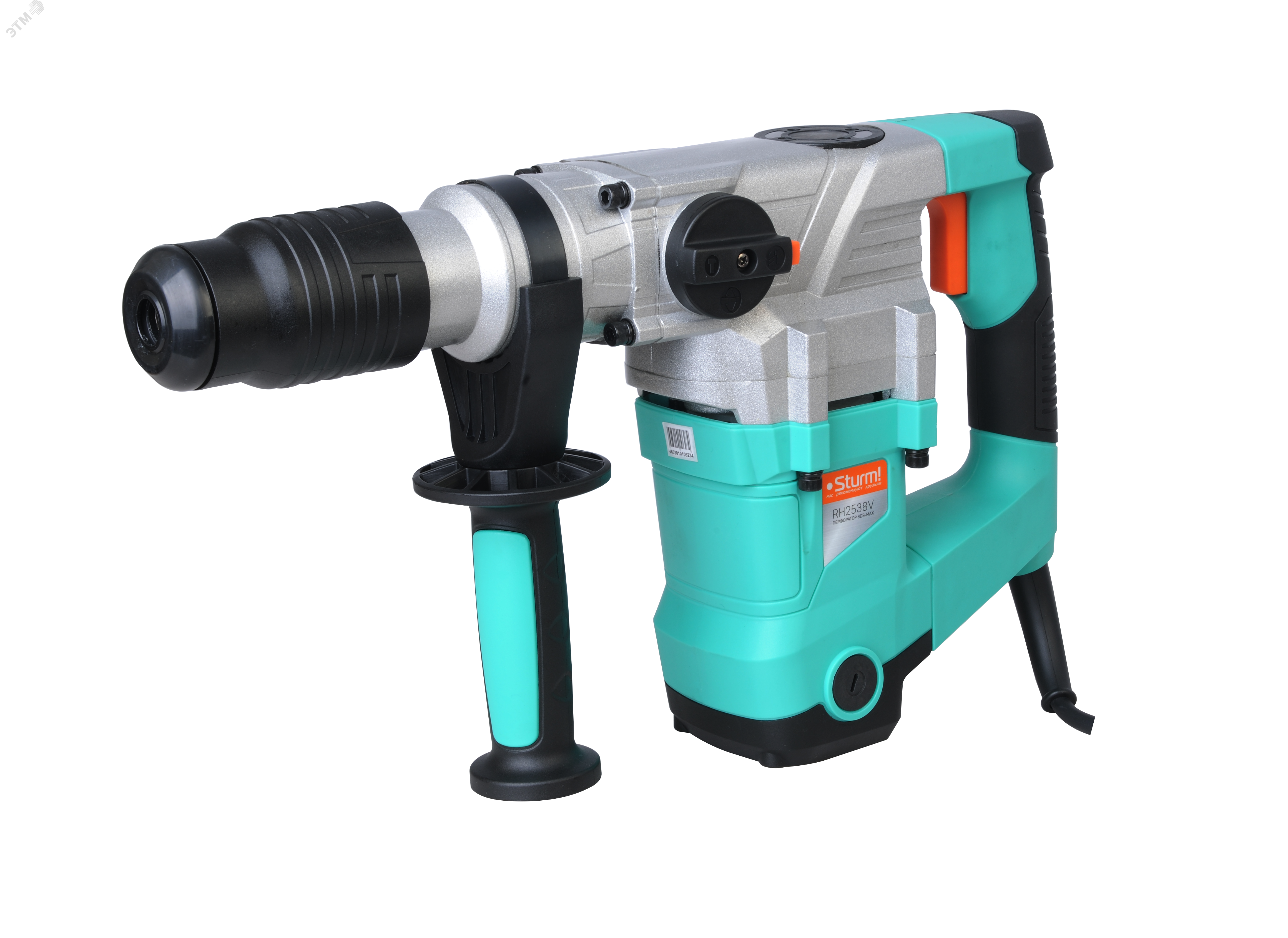 Изображение товара Перфоратор Sturm RH2538V 1900Вт SDS MAX 2 режима 10Дж кейс