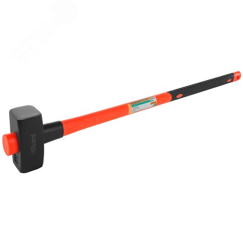 Изображение товара Кувалда 3000 гр квадратный боек рукоятка фиберглас с прорезиненным покрытием (шт)