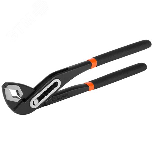 Изображение товара Клещи переставные усиленные 250 мм тип А6 рукоятки из мягкого ПВХ (шт)