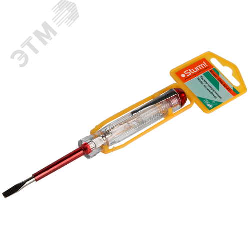 Изображение товара Отвертка индикаторная 100-500'В 130 мм прямой шлиц (шт)