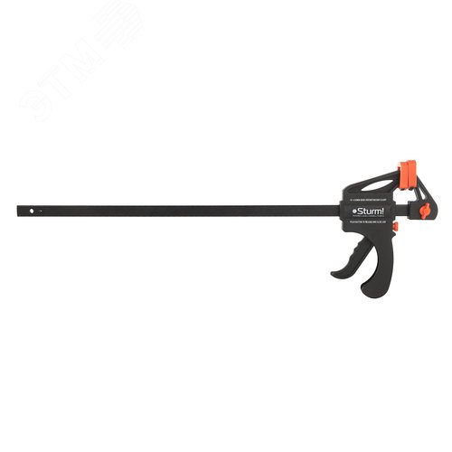 Изображение товара Струбцина быстрозажимная зев 45см глубина 7см надежная фиксация (шт)