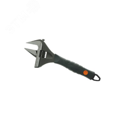 Изображение товара Ключ разводной 250 мм с усиленными тонкими губками и обрезиненной рукояткой (шт)