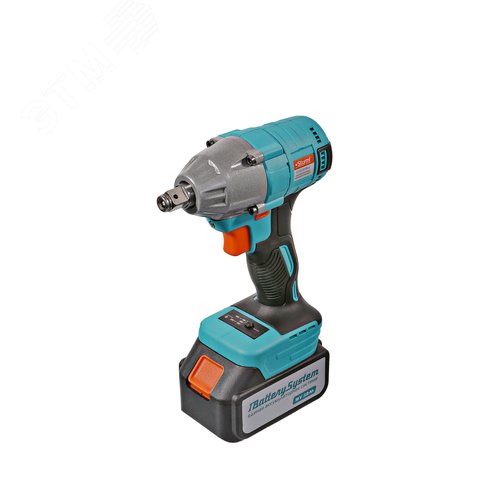 Изображение товара Гайковерт аккумуляторный ударный 18В бесщеточный 350Нм 1/2' 2 скорости аккумулятор 3.0Ач кейс (шт)