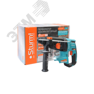 Изображение товара Перфоратор аккумуляторный бесщеточный 1BatterySystem 18В 2.5Дж 3+1 режим 24мм (без АКБ и ЗУ) (шт)