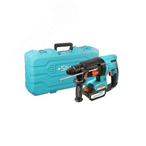 Изображение товара Перфоратор аккумуляторный бесщеточный 1BatterySystem в кейсе 18В 3.2Дж режима 3+1 1x4.0Ач ЗУ (шт)