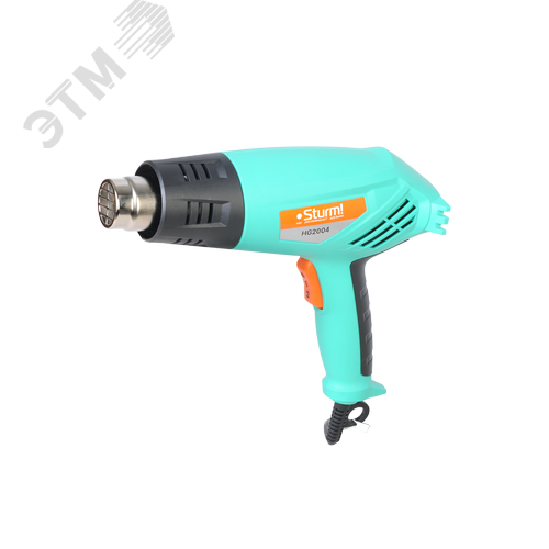 Изображение товара Фен технический 2000Вт 350/550'C 250/550л/'мин кейс (5 насадок в комплекте) (шт)