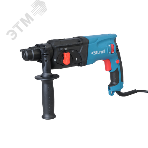 Изображение товара Перфоратор с патроном SDS-plus 1000Вт 24 мм 2.9Дж 0-4500' уд/мин 0-1100' об/мин 3 режима кейс (шт)