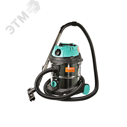 Изображение товара Промышленный пылесос 1700Вт 20 л функция самоочистки розетка 2кВт шланг 3 м (шт)