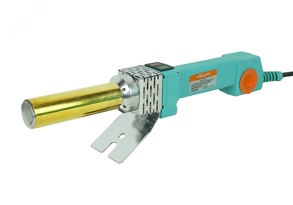 Изображение товара Аппарат для сварки пластиковых труб 1800Вт в металлическом кейсе (4 насадки в комплекте) (шт)