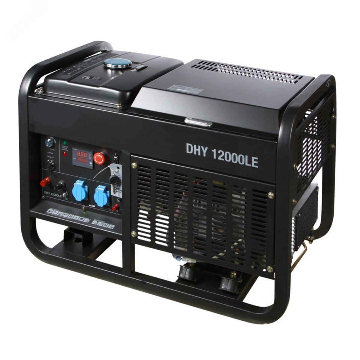 Изображение товара Дизельный генератор Hyundai DHY 12000LE-3 для резервного и основного энергоснабжения