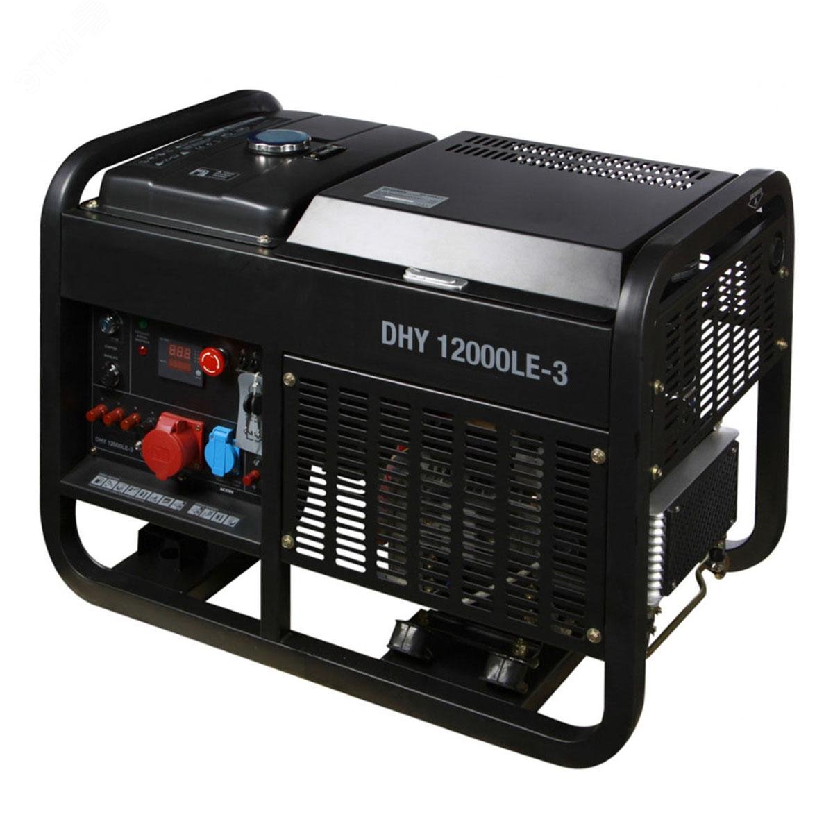 Изображение товара Генератор дизельный DHY 12000LE-3 (шт)