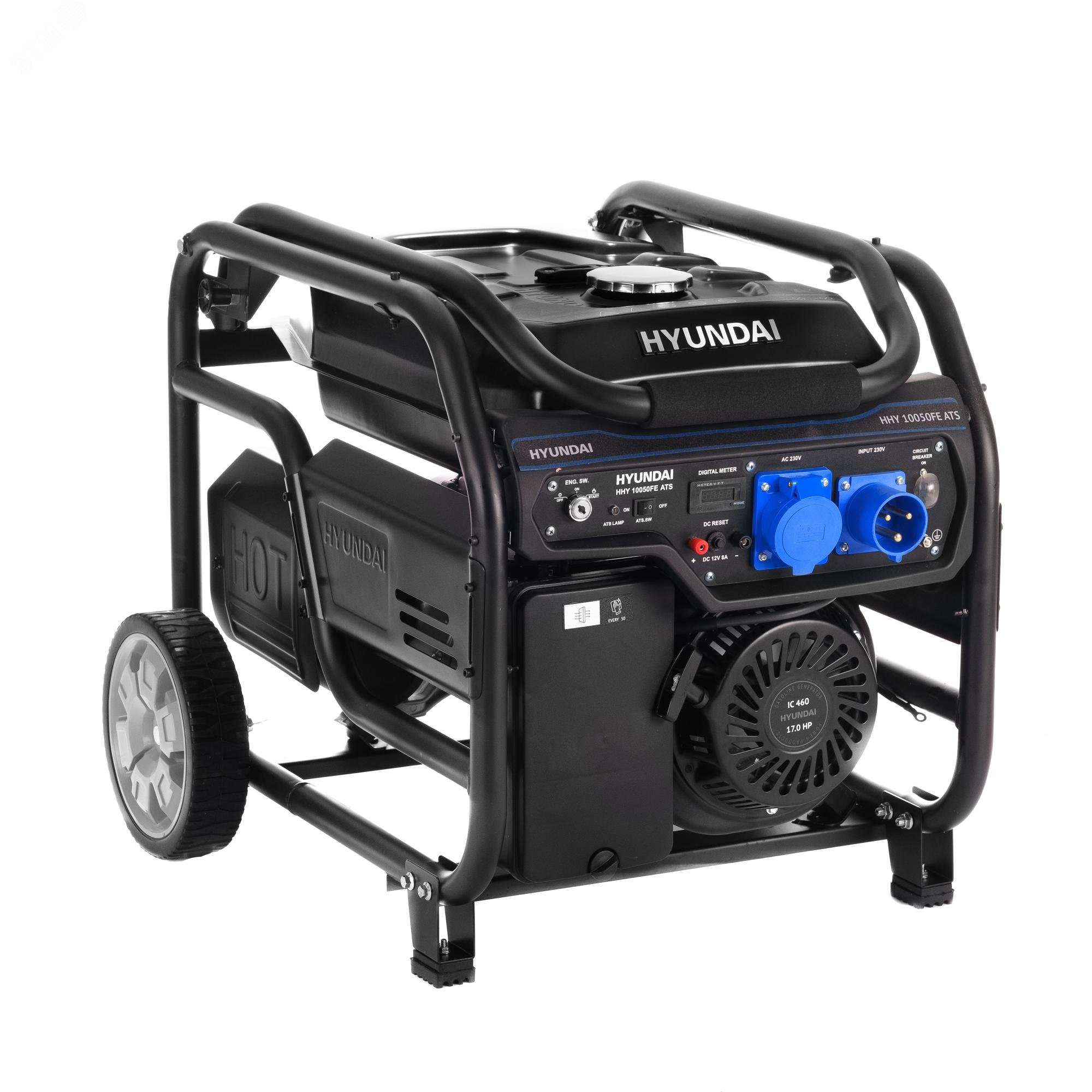 Изображение товара Генератор бензиновый HHY 10050FE ATS (шт)