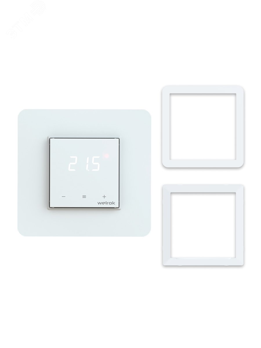 Изображение товара Терморегулятор сенсорный для теплого пола белый 230 В IP20 WELROK