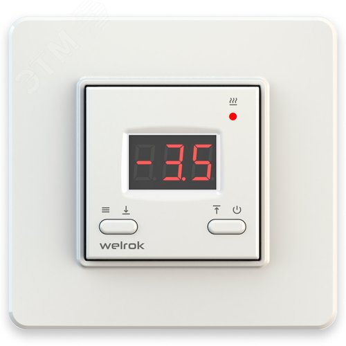 Изображение товара Терморегулятор для систем снегттаяния и антиоблединения, белый (шт)