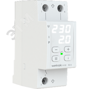 Изображение товара Реле напряжения c контролем тока 50 А (шт)