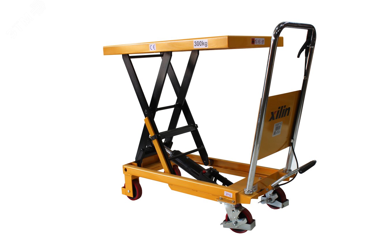 Изображение товара Подъемный гидравлический стол 300 кг 340-900 мм XILIN SP300А