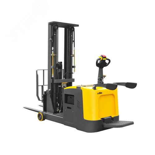 Изображение товара Штабелер самоходный 1,5 т 4,5 м CPD15R с раздвижными вилами и противовесом (с платформой) (шт)