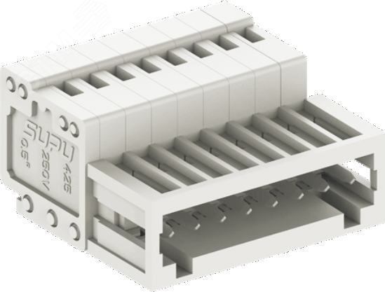 Изображение товара Клемма MCS шаг 2.5мм 5 контактов SUPU для печатных плат