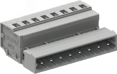 Изображение товара Вилка кабельная MCS с шагом 5.0мм и двумя контактами