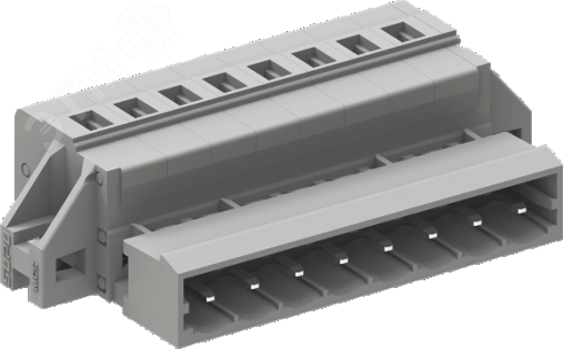 Изображение товара Клемма кабельная SUPU MCS с крепежным фланцем 4 контакта шаг 5 мм