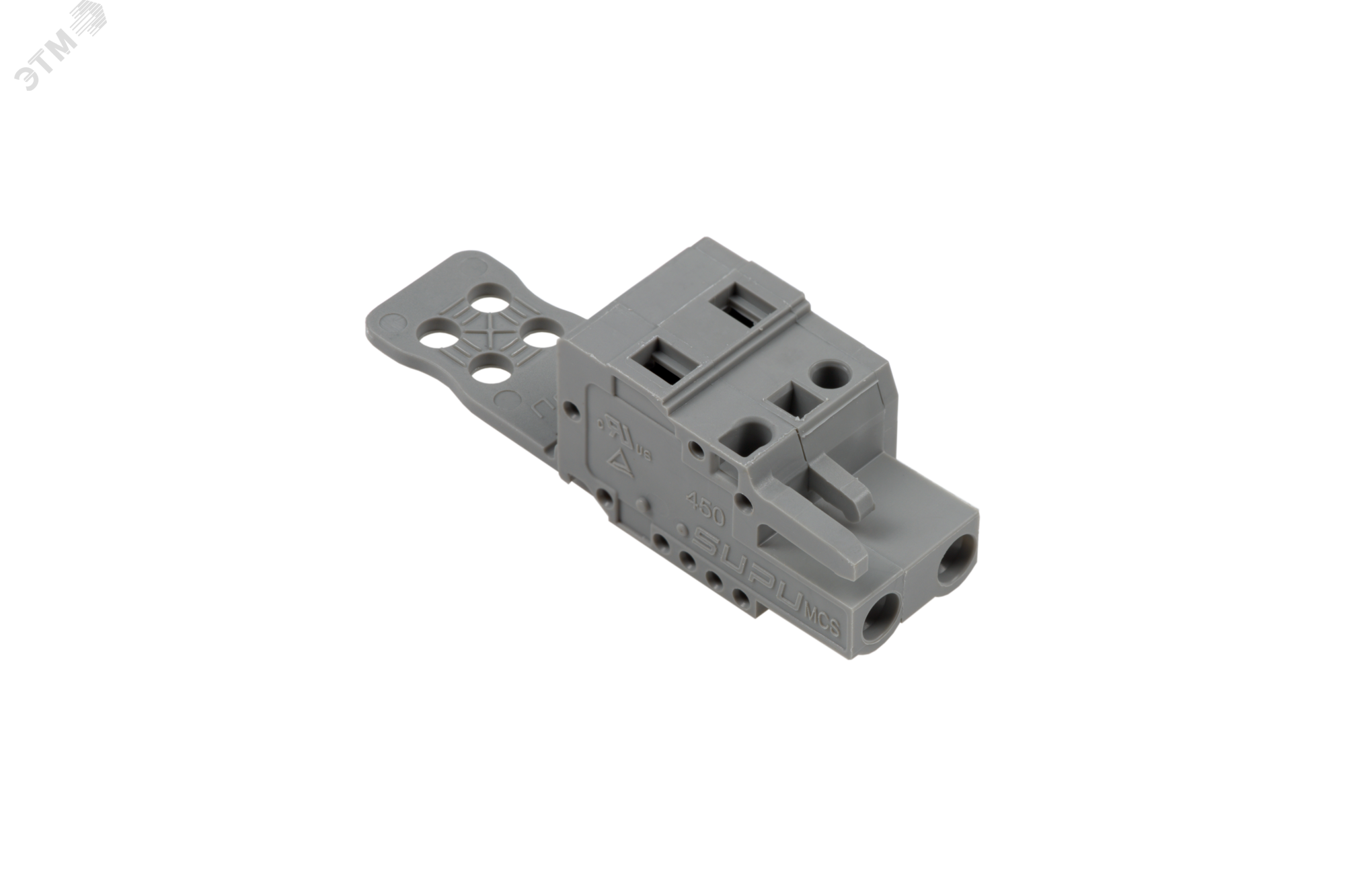 Изображение товара Клеммник гнездовой SUPU шаг 7,5 мм 2 контакта термостойкий корпус